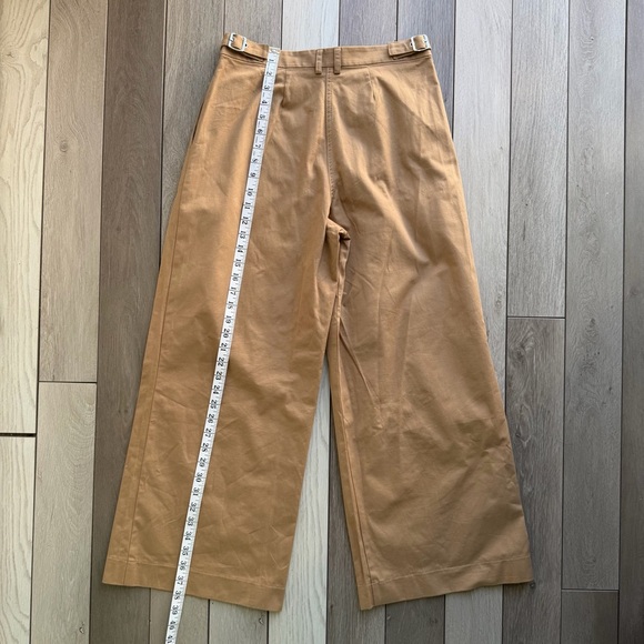 Abercrombie & Fitch Tan Wide-Leg Women’s Pants Size: 27 - Picture 7 of 8